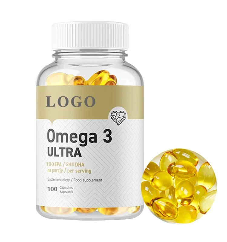 Лучшее качество оптовая продажа Omega 3 рыбий жир софтгель 1812 epa dha капсула