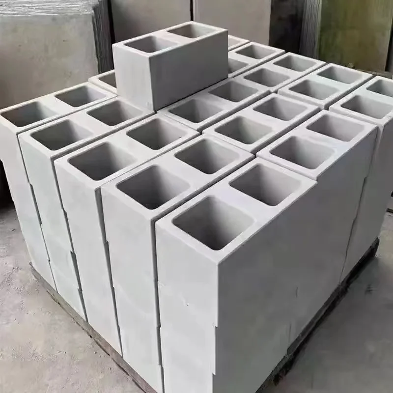 Hot selling cement block hollow brick brickwork square brick injection mold