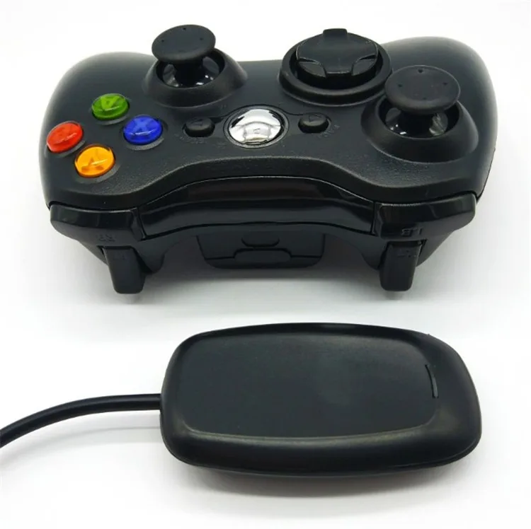 J For Xbox360 Gamepad Controller 2.4G Wireless Controller Gamepad With Receiver Double Vibration Enhanced Wireless Joystick
