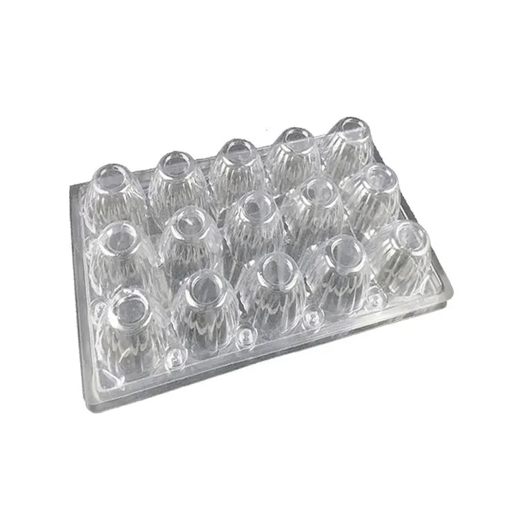 
Food Packaging Clear Egg Plastic Blister Packaging Tray/Container For Egg Retail 
