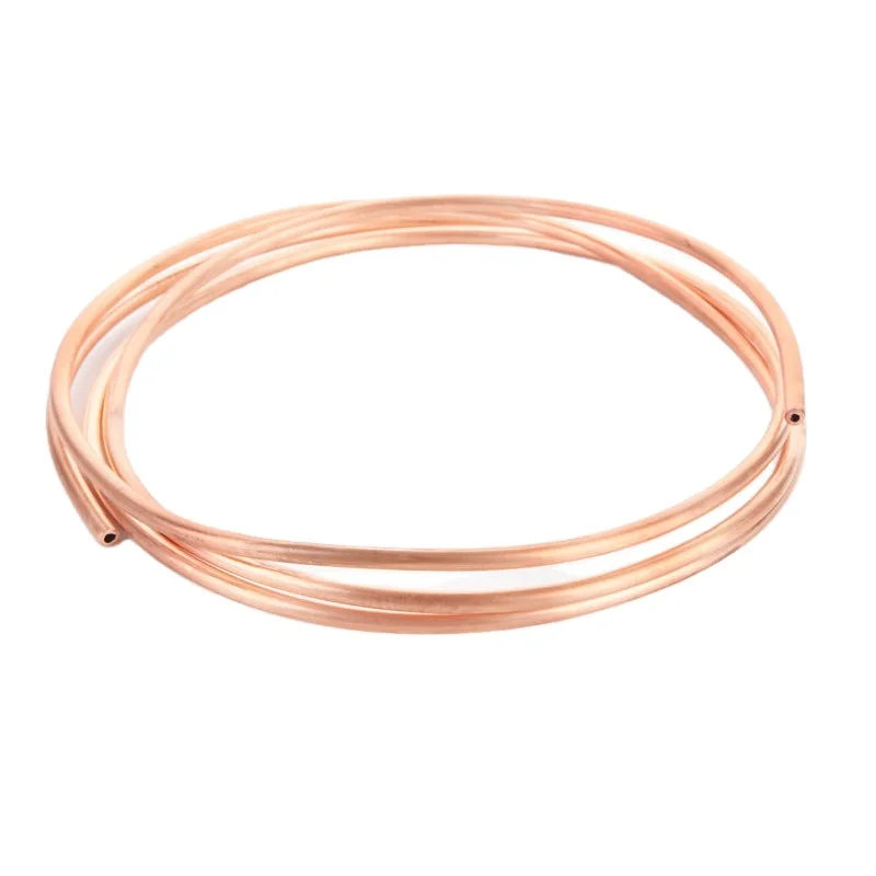 Length 3000mm OD6MM*1mm Pipe tube Capillary Tube Fridge And Air Conditioning For Refrigeration