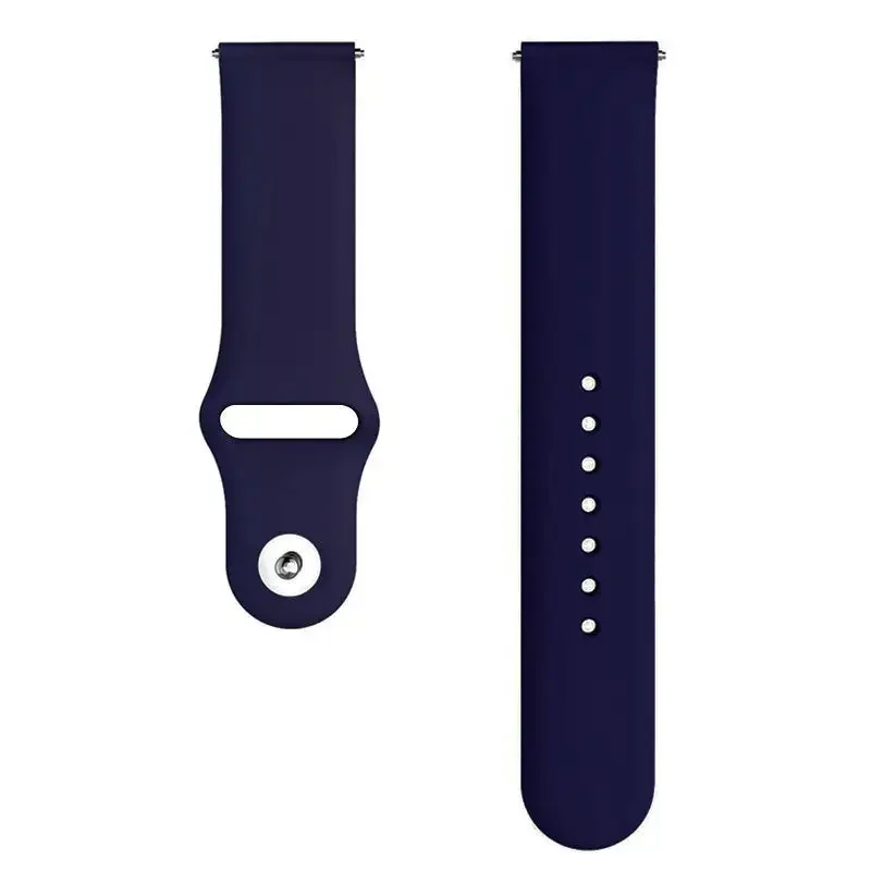 For Samsung Galaxy Watch 6 5 4 3 Active 2 Band, 20mm Silicone Strap Watchband Replacements Accessories