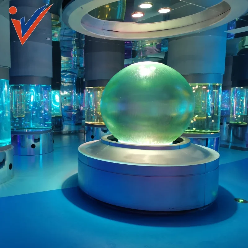 Best Selling Products Transparent Acrylic Panel Aquarium Customized Wall Project, Modern Design Large Acrylic Ball