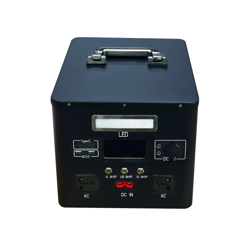All In One Solar System Solar Generator 1500 Watt Solor Powered Generadores Solares House Camping Energy Storage System