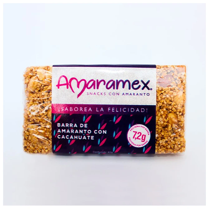  Хит продаж суперпродукты с богатым протеином кустарная закуска из амаранта