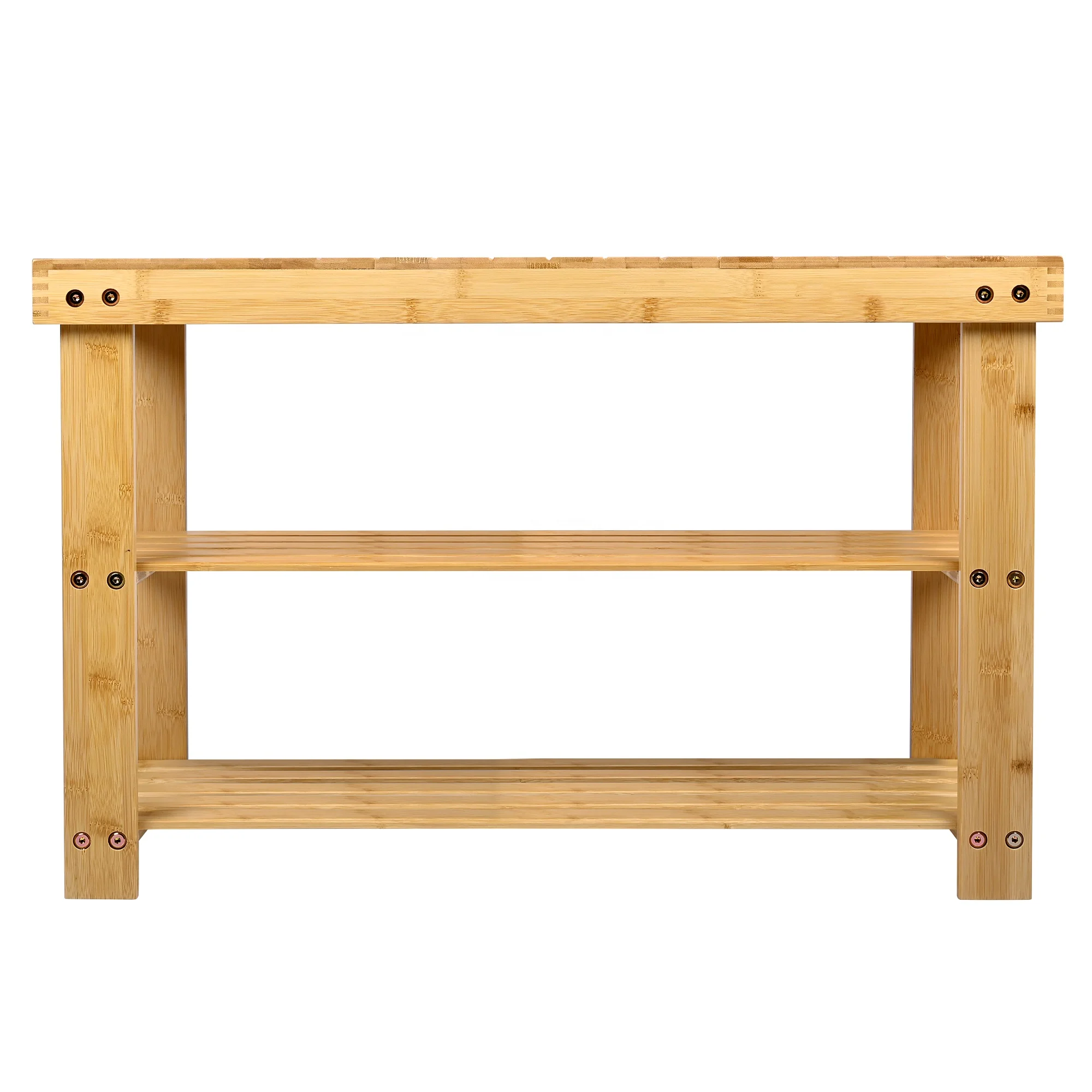 Shoe Rack with A Sitting Function Doorless Shoe Cabinet Wooden Shoe Changing Stool for the Entrance Living Room