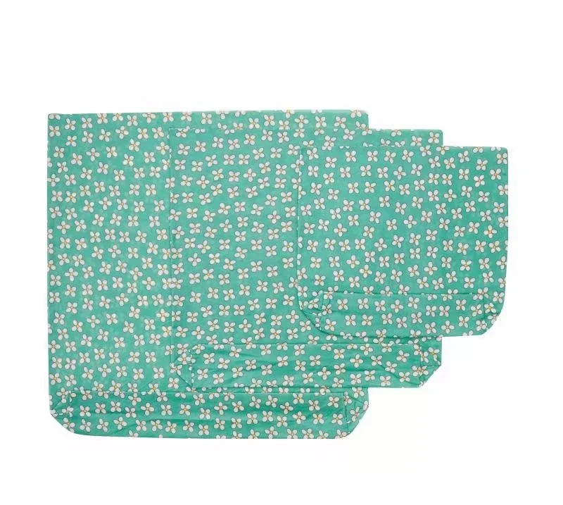 Сертифицированный органический хлопок, Высококачественная многоразовая пищевая обертка из пчелиного воска, нулевые отходы