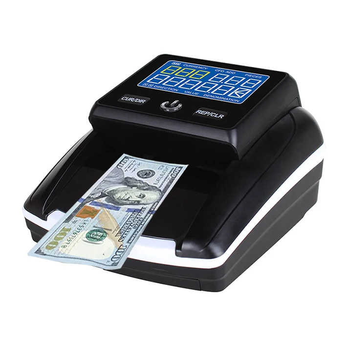 Mini Handy Bill Cash Banknote detector  Money Currency detecting  Machine AC or Battery Powered  Money  Calculator