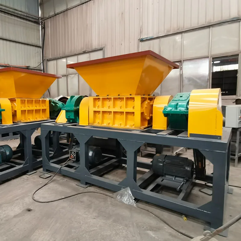 Antomatic Planetary Motor Reducer Tire Shredder Tyre Recycling Equipment