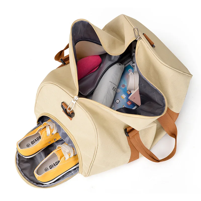 Eco-Friendly Large Capacity Portable Storage Yoga Bag Factory Stylish Waterproof Fitness Outdoor Bag Travel Teenagers Adults