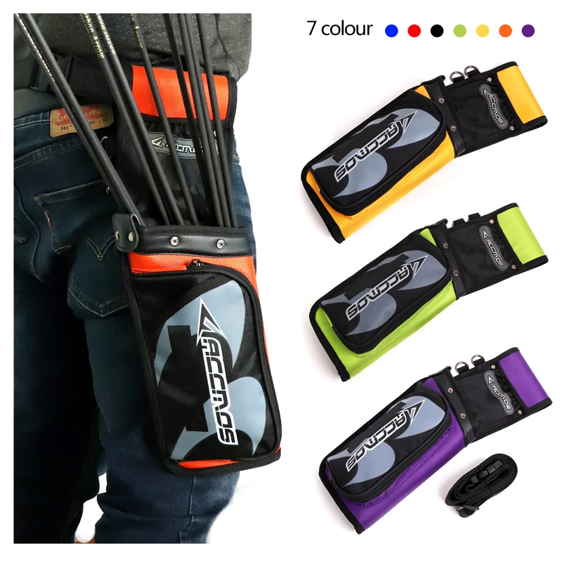 7 цветов полевая стрела Quiver Reverse Hold длина стрелы 43 см костюм Рекурсивный/блочный лук для стрельбы из лука охоты