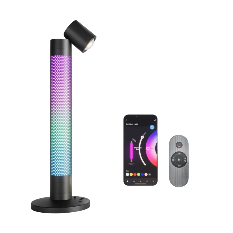 Интеллектуальное приложение граффити настольная лампа RGB перезаряжаемая прикроватная светодиодная умная