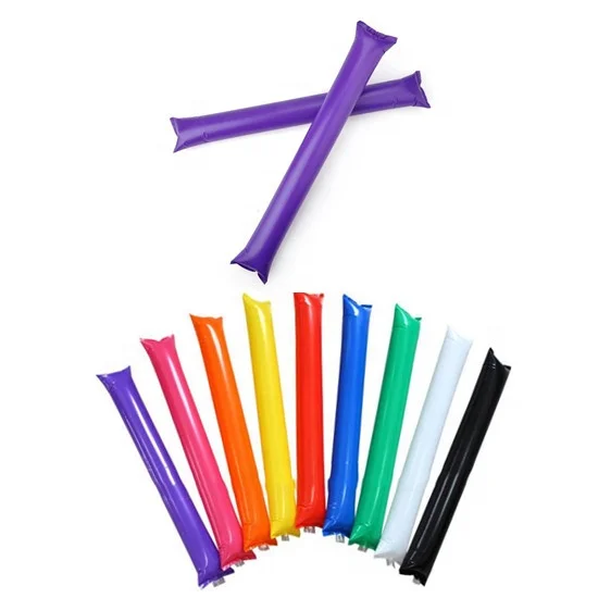 
promotional customized inflatable Noisemakers cheering stick balloons 