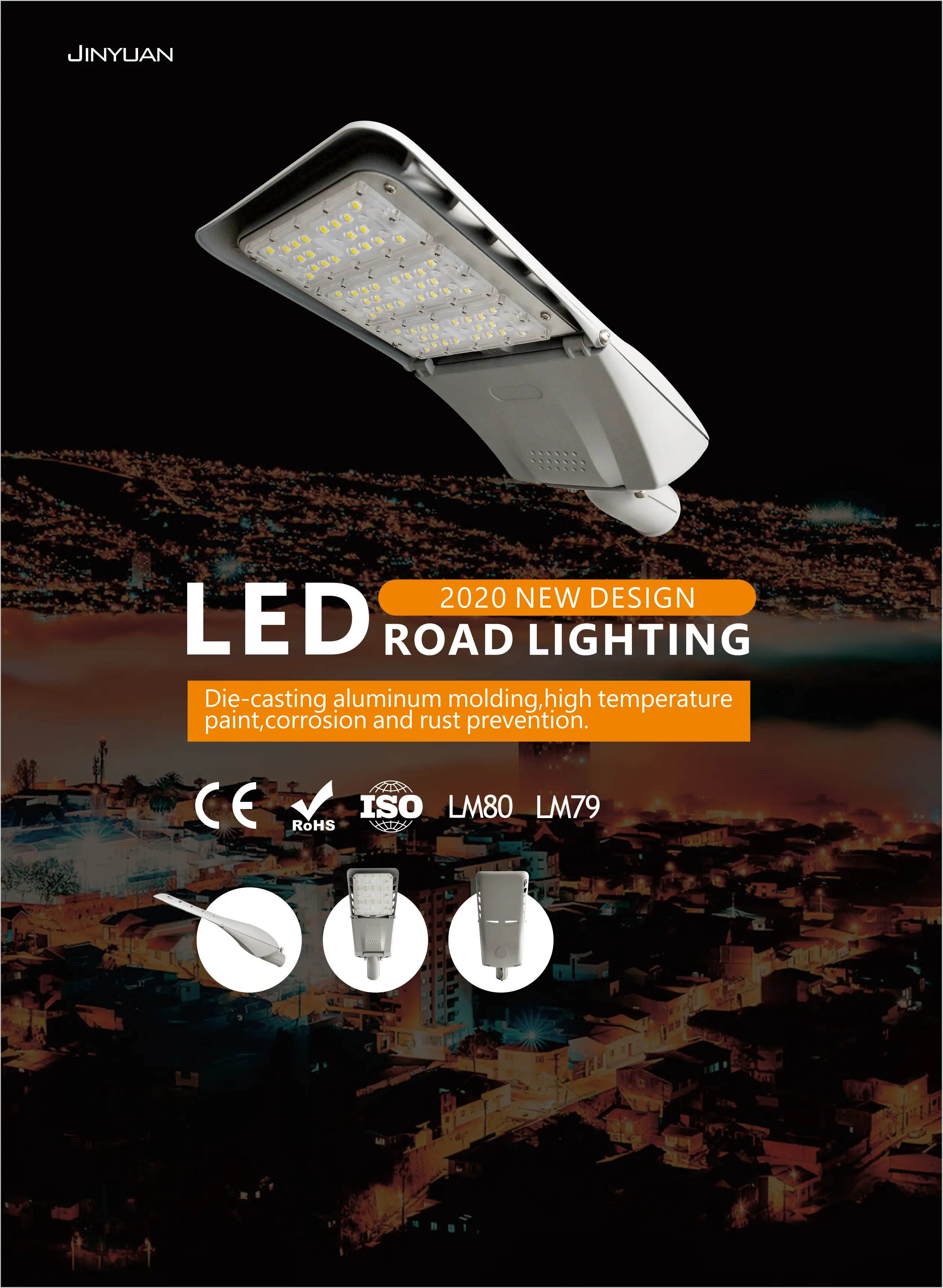 JYL05  led street lights 150w  led  outdoor light  housing  factory sale