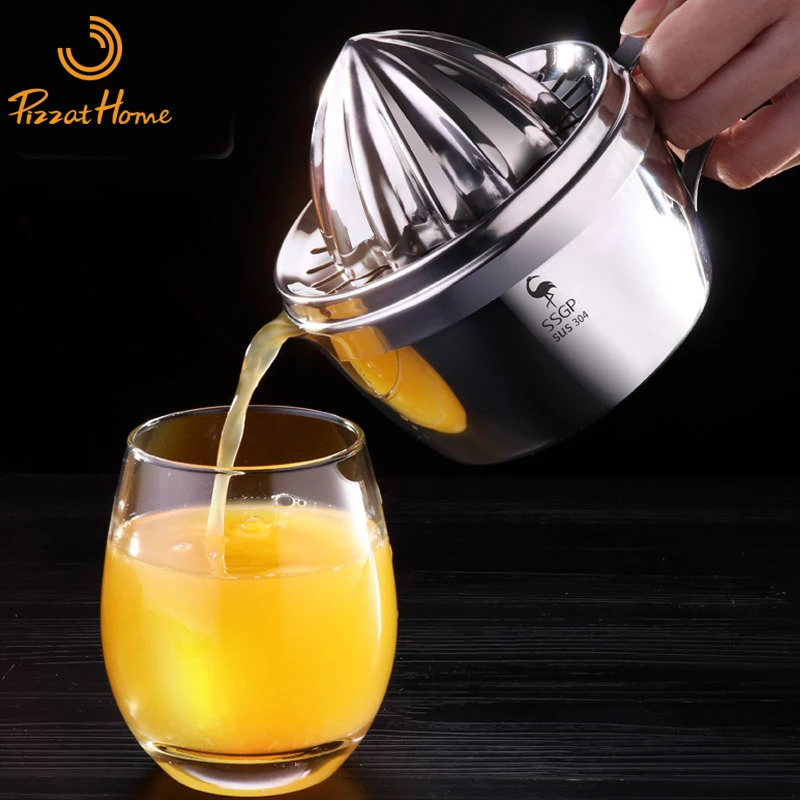 Orange Juicer Manual Citrus Squeezer Stainless Steel Juice Maker Portable Pressed Juice Maker Kitchen Accessories