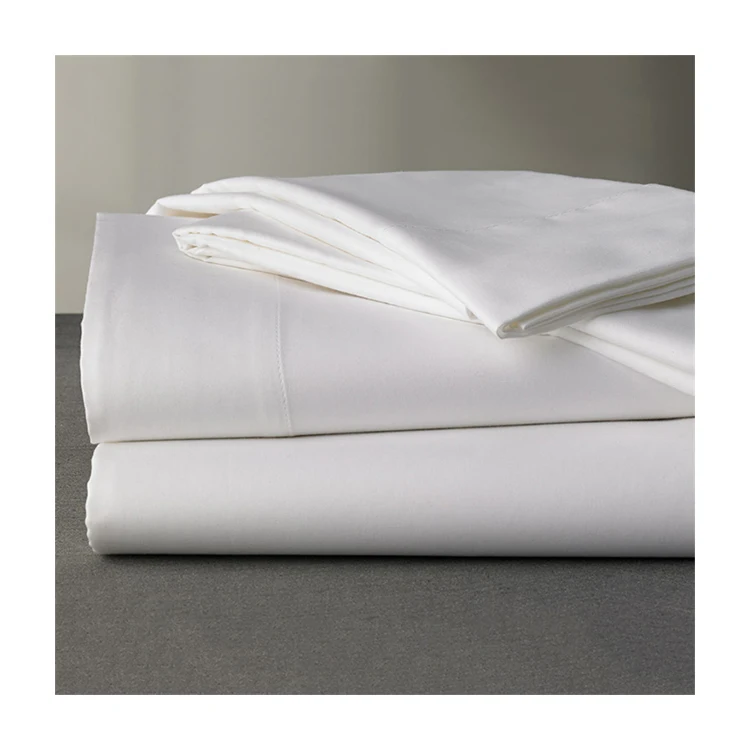 Guangzhou professional custom wholesale 1800 series 4 piece cotton hotel luxury cool bed sheet set from China