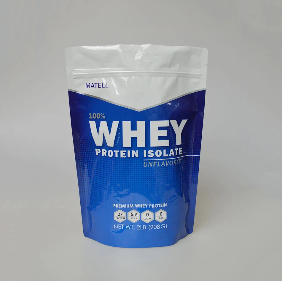 Top zip plastic bag/round bottom plastic bag/stand up pouch bag for meat,pork,beef,Protein powder