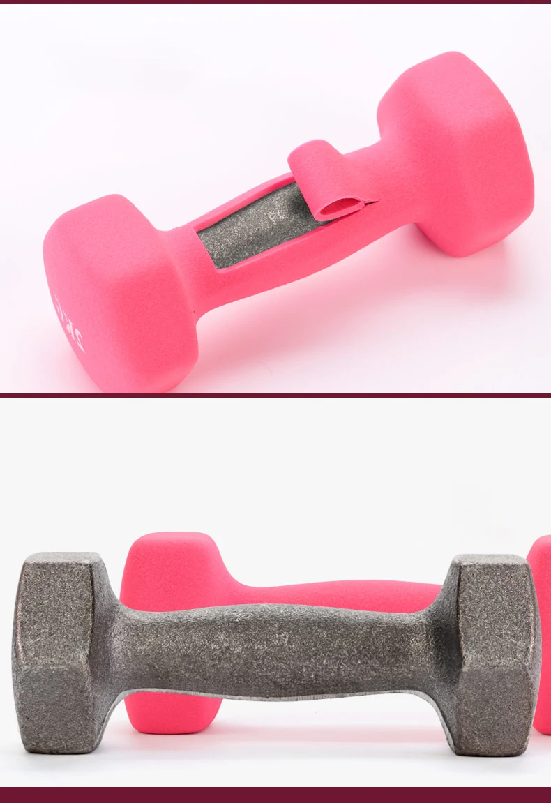 Неопреновые Гантели под заказ, неопреновые гантели с синим покрытием, 2 фунта