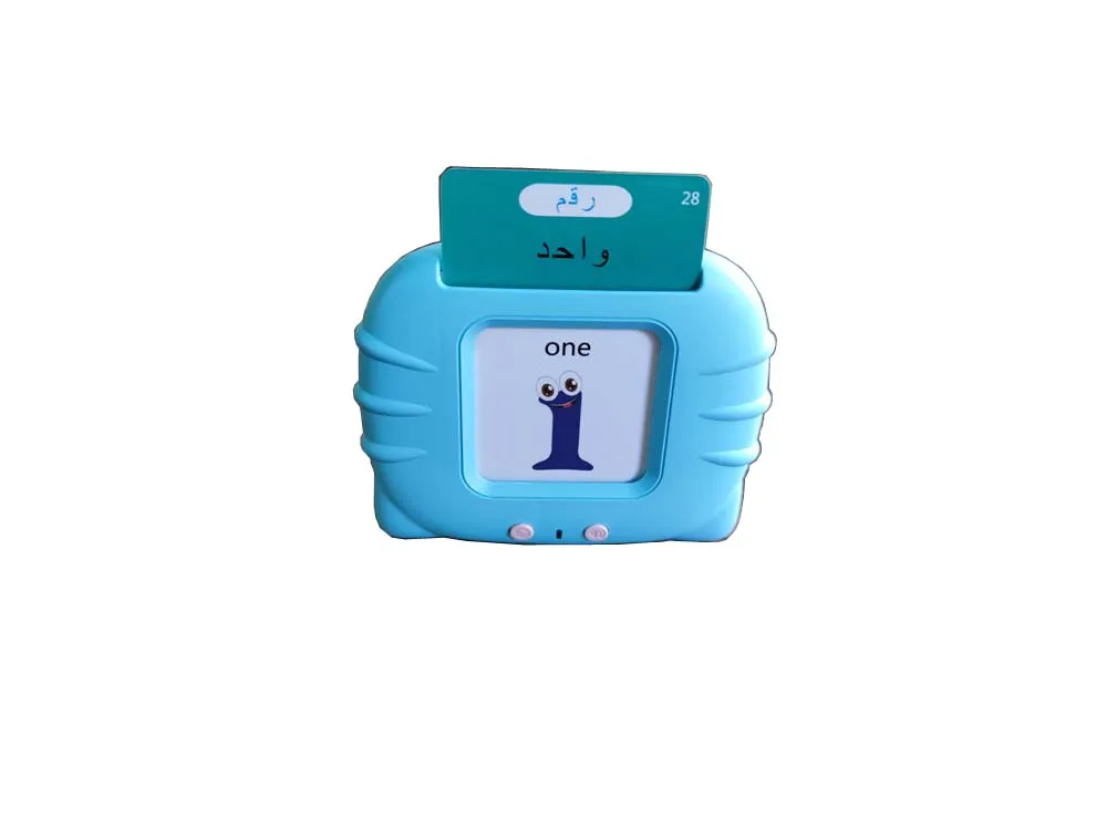 510 content Number ABC kids talking flash cards Arabic English