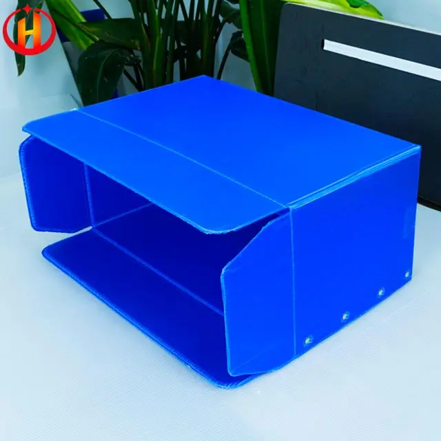Wholesale Customized High Quality PP Corrugated Plastic Crates/Storage Boxes