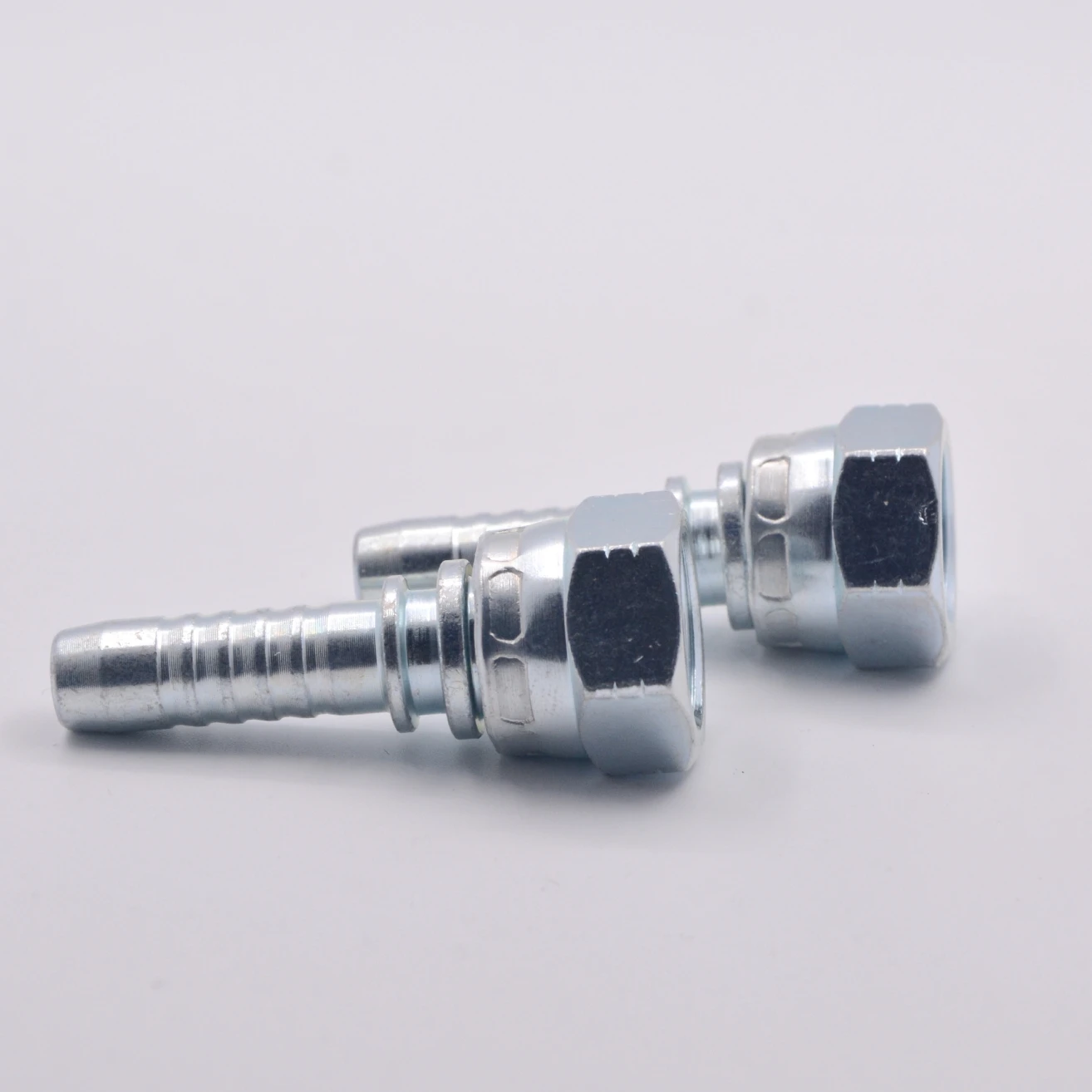 high quality carbon\stainless hydraulic crimping hose fittings American NPSM 60 cone seal 21611