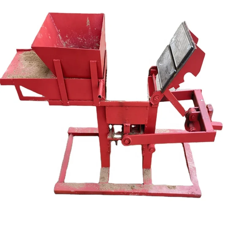 HY2-30 Manual Clay Soil Interlocking Machine Clay Brick Pressing Machine
