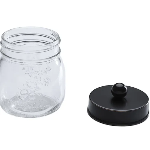 304 Stainless Steel Lid Bathroom Liquid Soap Dispenser Lid 16 oz  Glass Mason Jar