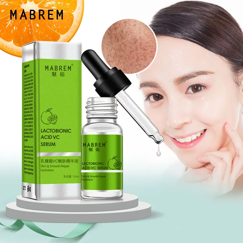 China Manufacturer Normal Skin Types Facial Serum Lactobionic Acid VC Face