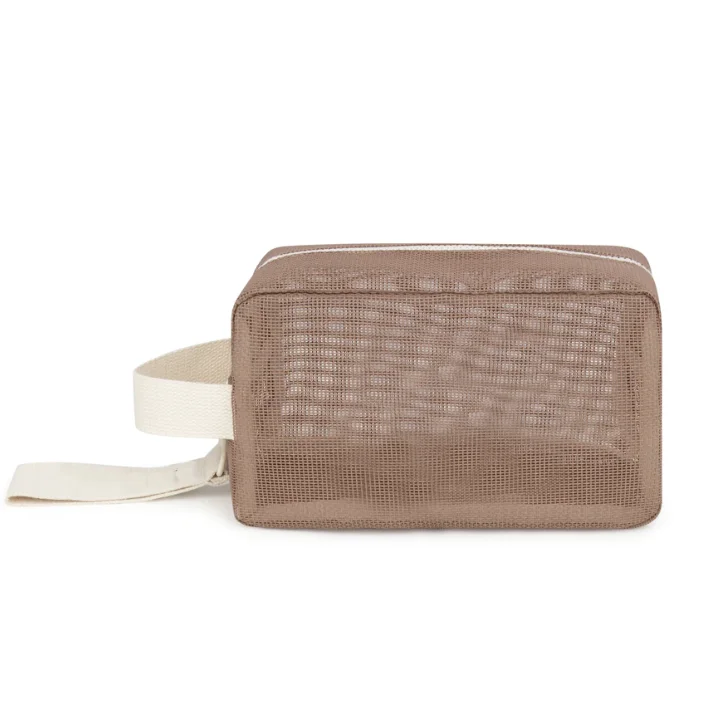 new arrival Mesh Cosmetic Bag Travel Portable Storage Organizer Toiletry bag college student pencil case