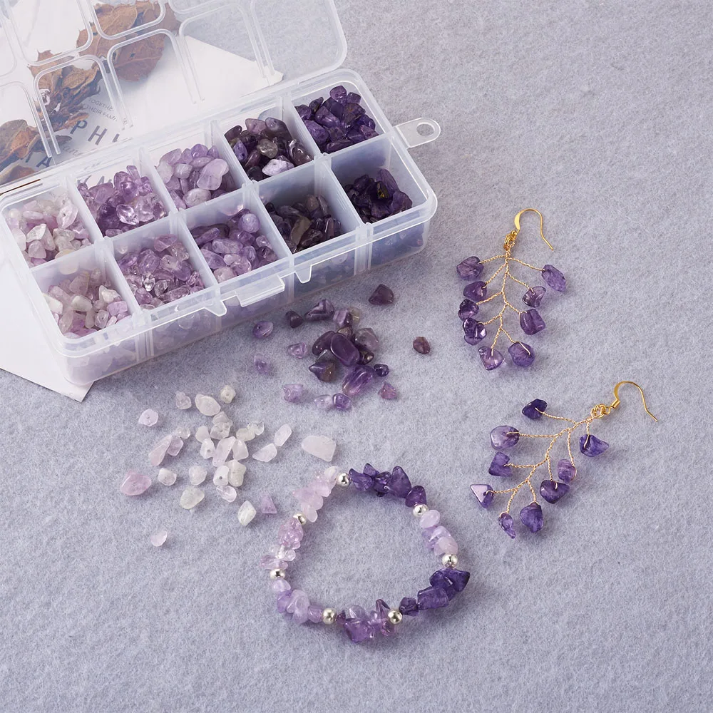 Кристаллические чипы из натурального камня, набор для рукоделия