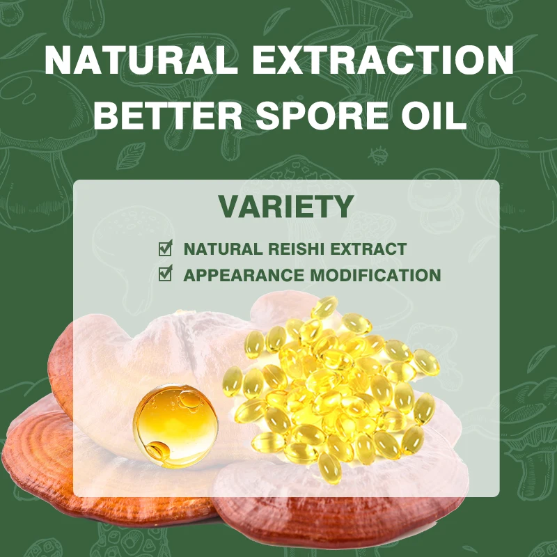 Оптовая продажа натуральное чистое масло для Softgel sessentia Ganoderma Lucidum