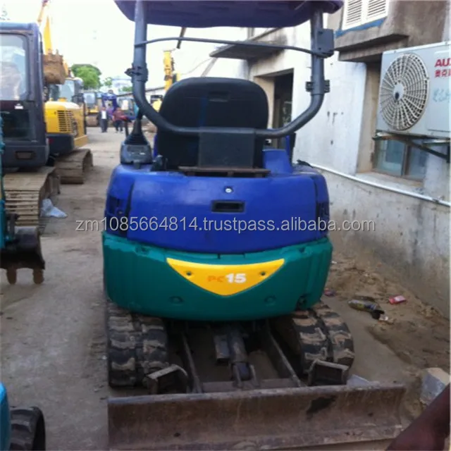 used komatsu pc15 mini excavator original mini excavators komatsu pc10 pc15 pc01 excavator for sale
