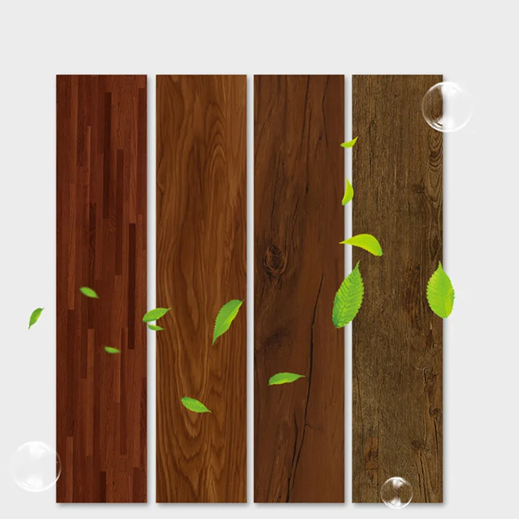 Indoor Self Adhesive Plank Vinyl Wood Style Plastic Pvc Floor Flooring with competitive price quality