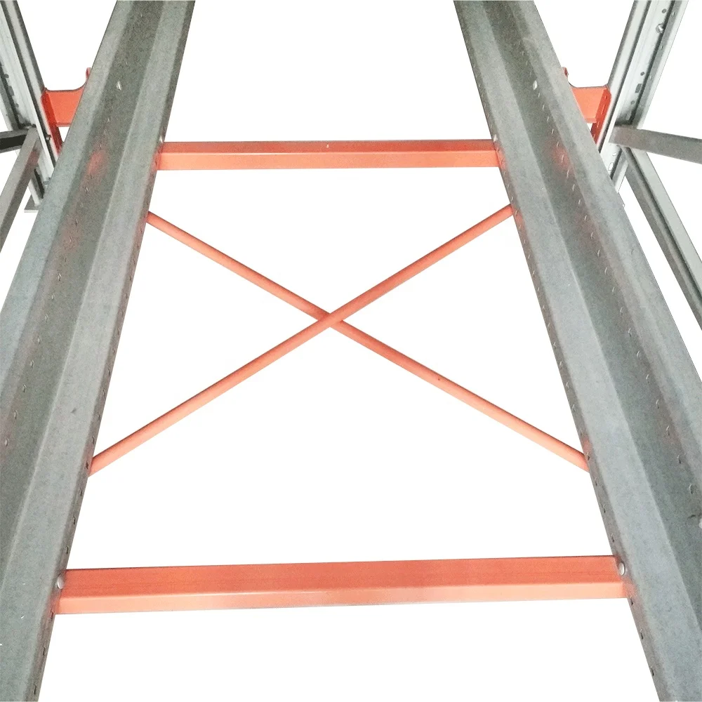 High density storage pallet racking radio shuttle rack system for 1200*1000 pallet