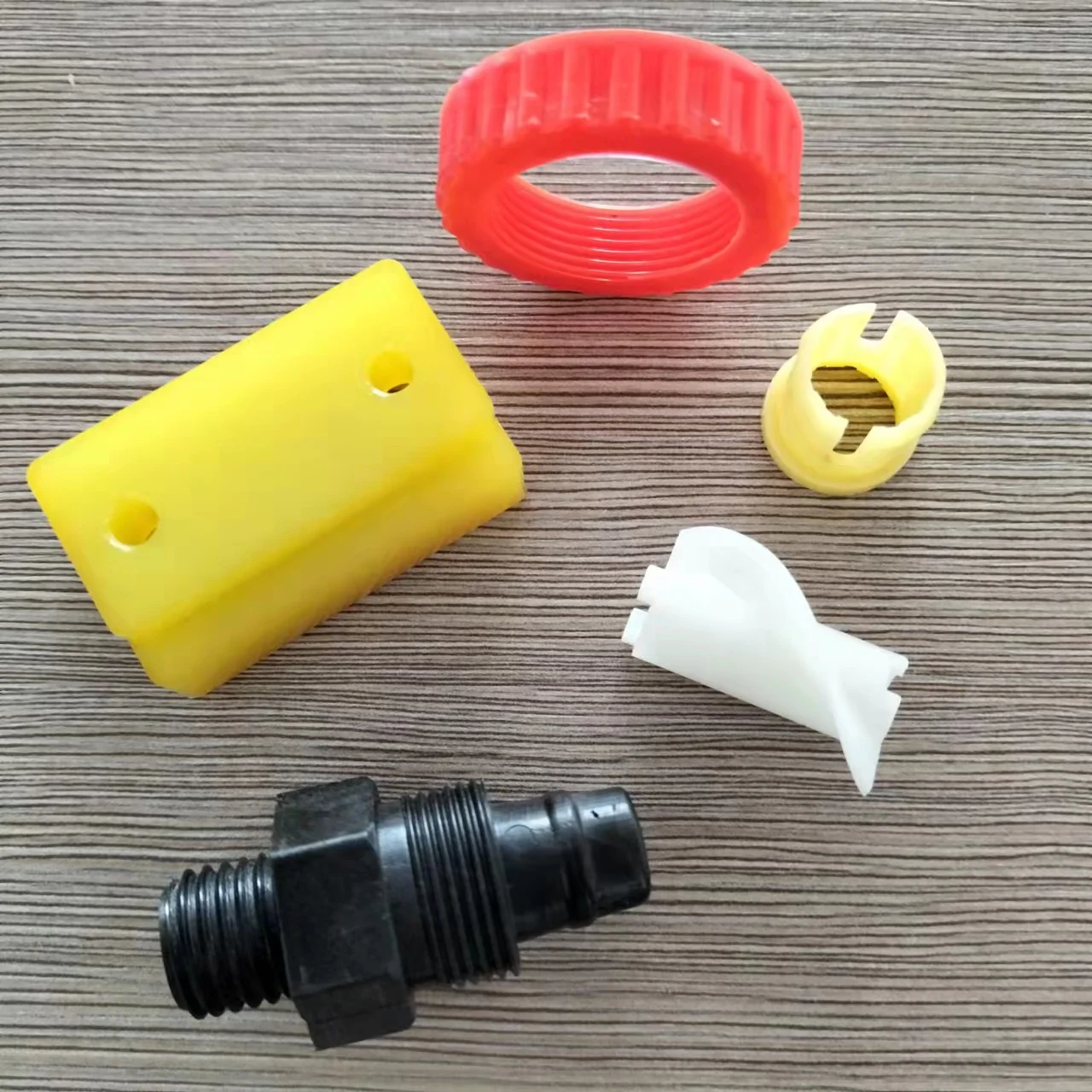 Plastic nylon snap bushing