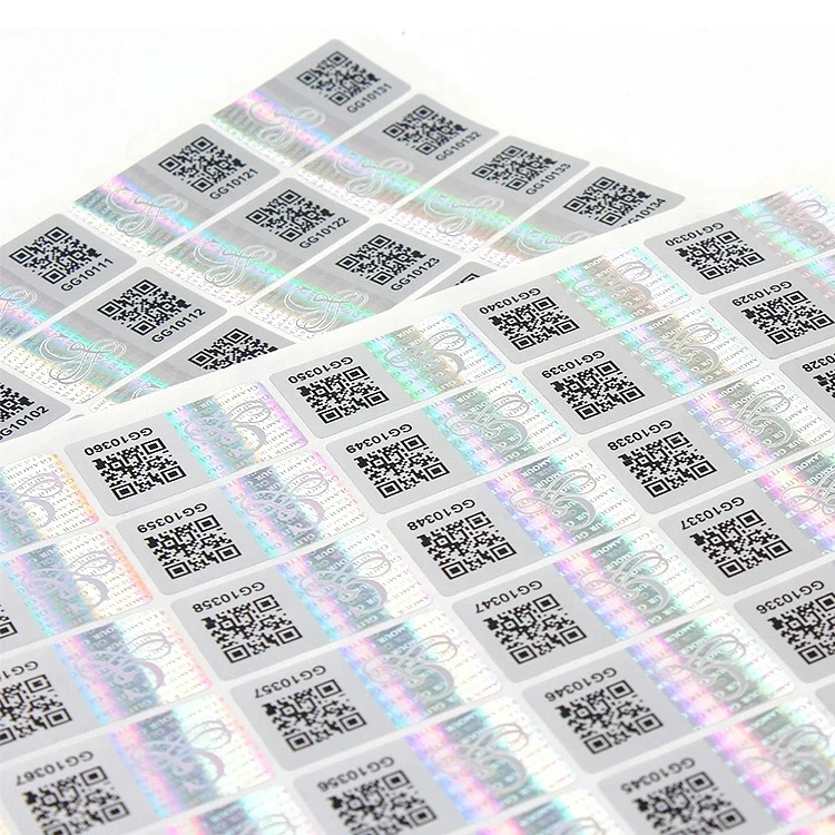 Self-Adhesive Dynamic Qr Code Anti-Counterfeiting Label Food Packaging Label