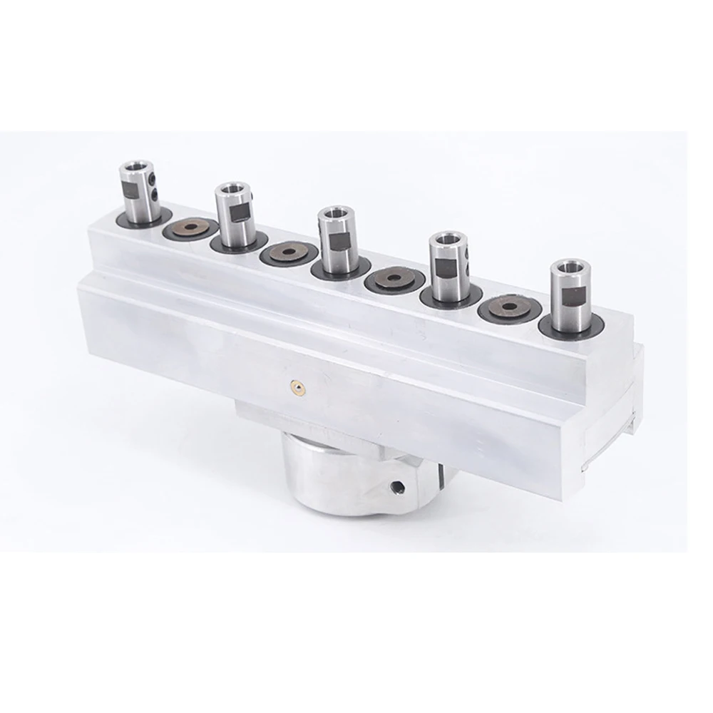 5 Spindles PL Line Boring Head Drill Bits Connector For Drilling Machine Parts Woodworking Machinery Accessories