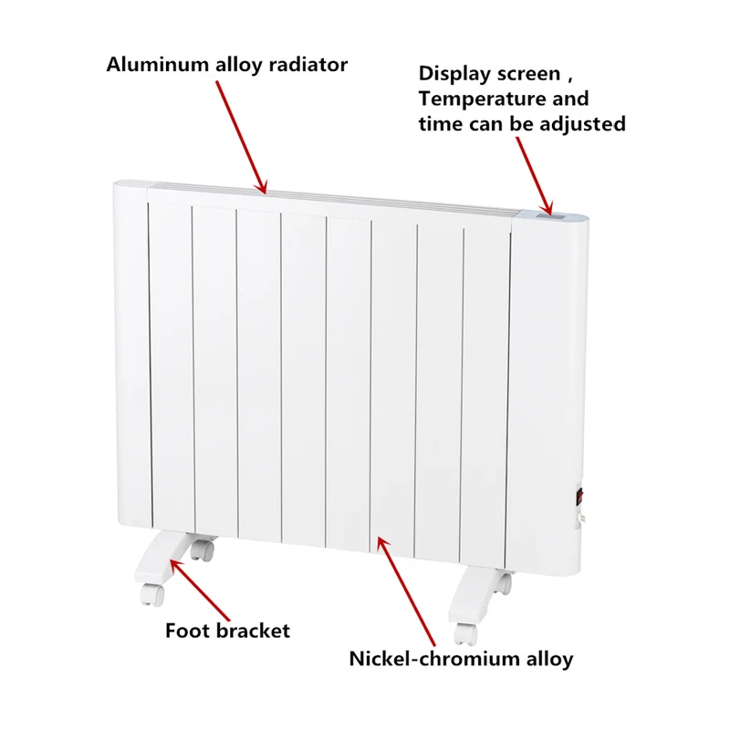 Hot sale remote control 1800W Electric 2000W Convection Panel Heater with remote control