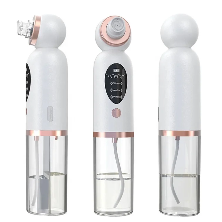 Pore Cleaner Blackhead Remover Vacuum Electric Vacuum Suction Pore Shrink Micro Small Bubble Facial Cleansing Machine Hand Held