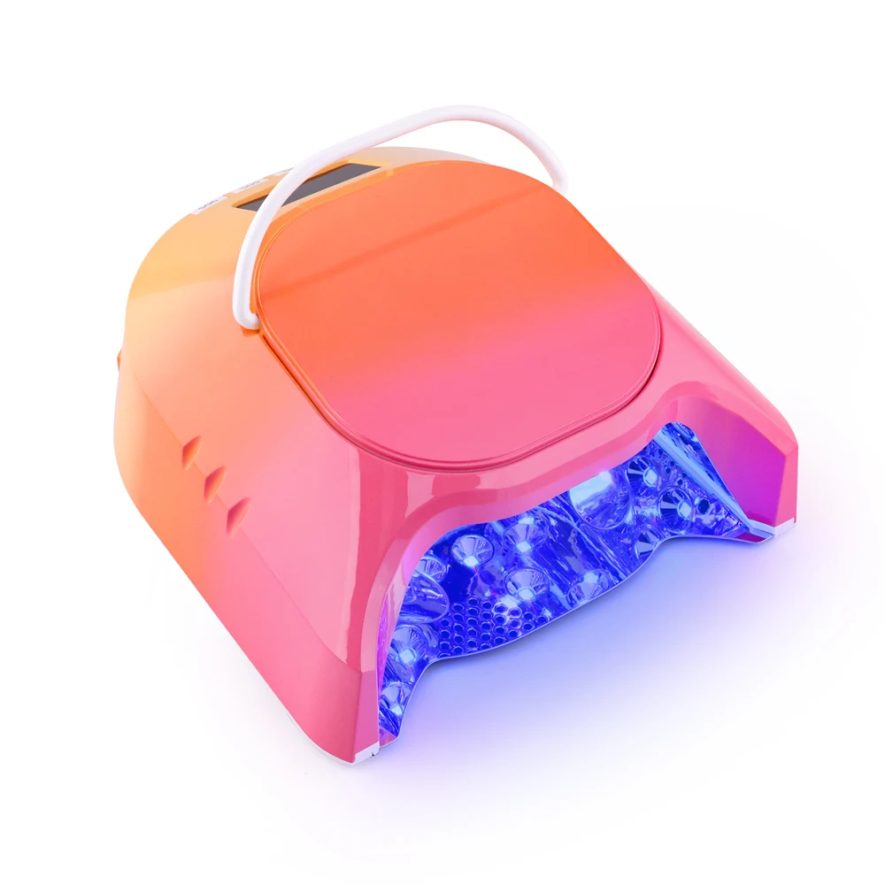 Dreamy CA Sunset Color 86w Portable Rechargeable Pro Cure Cordless UV LED Lamp for Professional Nail Salon