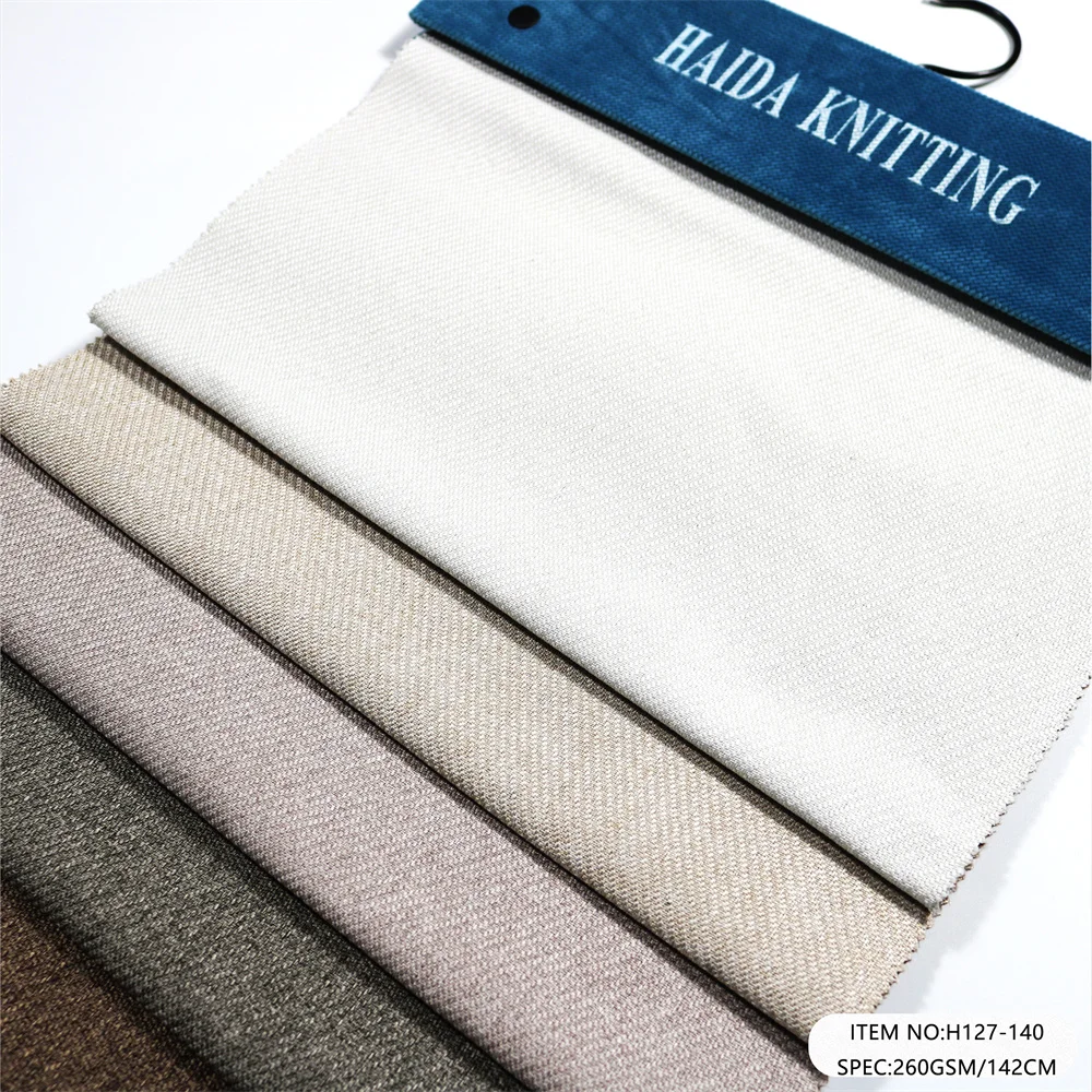 Домашний Текстиль полиэстер льняная ткань GRS Сертификация 100% переработка полиэфирной ткани