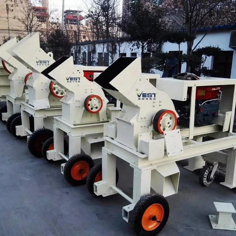 High Quality PC Series Hammer Crusher Portable Stone Ore Crusher Limestone Basalt Granite New Condition Jaw Crusher Bearing Gear
