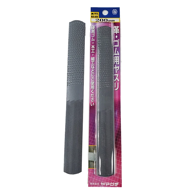 Professional shape standard smooth cut steel half round file