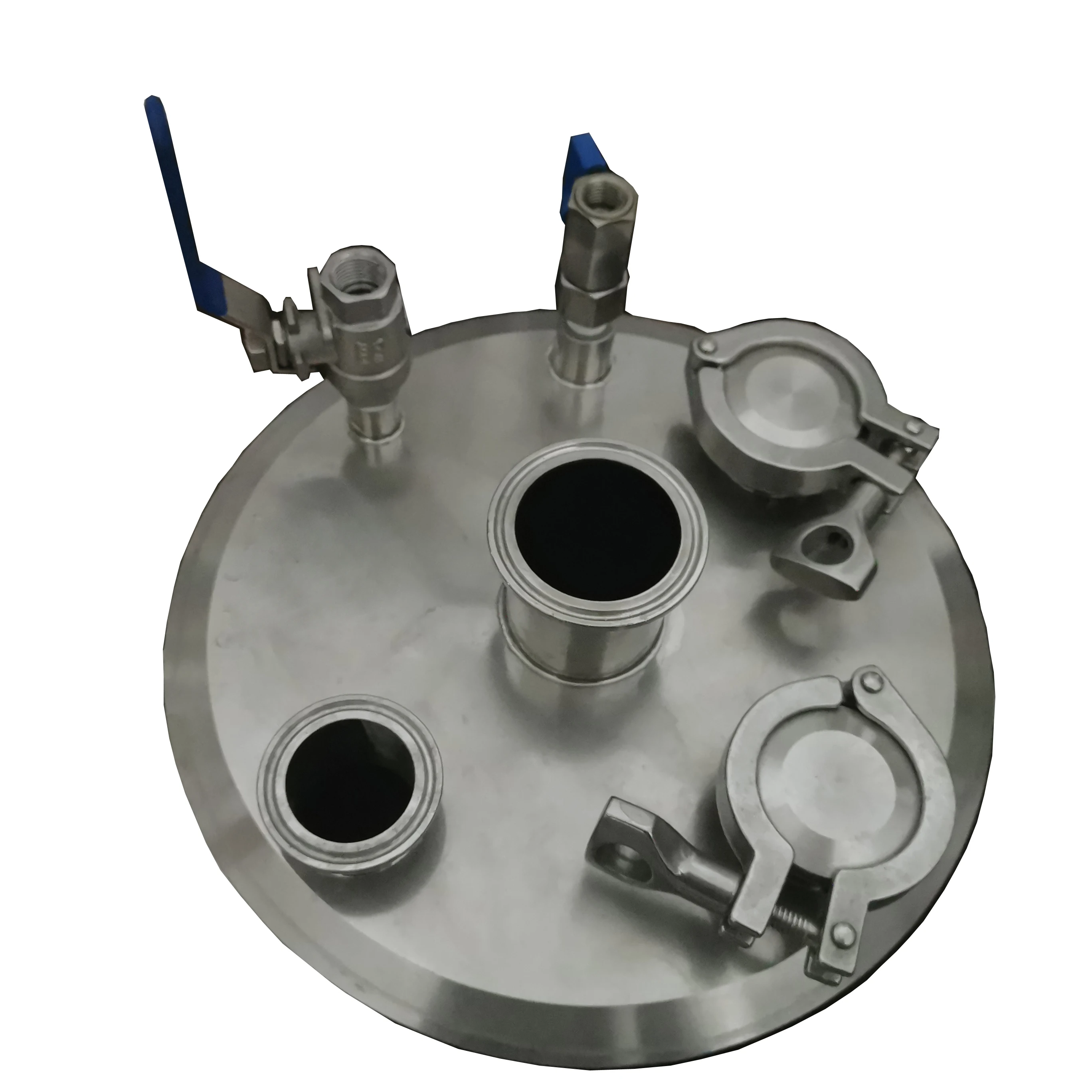 Stainless Steel Tri clamp Flat Lid Used For  Column Extractor