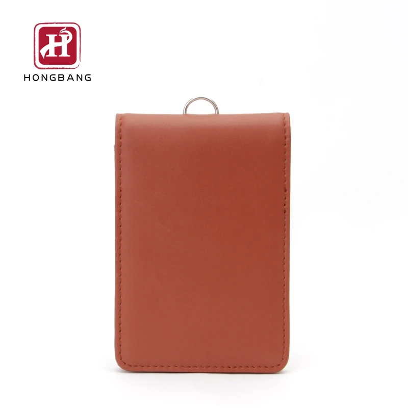 Card holder with snap button RFID blocking card holder