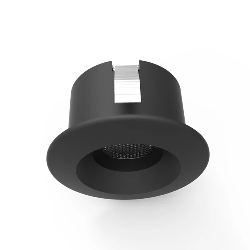  Круглый утопленный светодиодный мини-прожектор Luminans 1 Вт SMD с дистанционным управлением и антибликовым покрытием для одежды мебели магазина