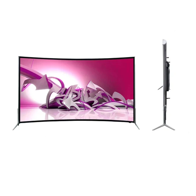 Curved tv 65 inches full hd 4K smart tv supplier