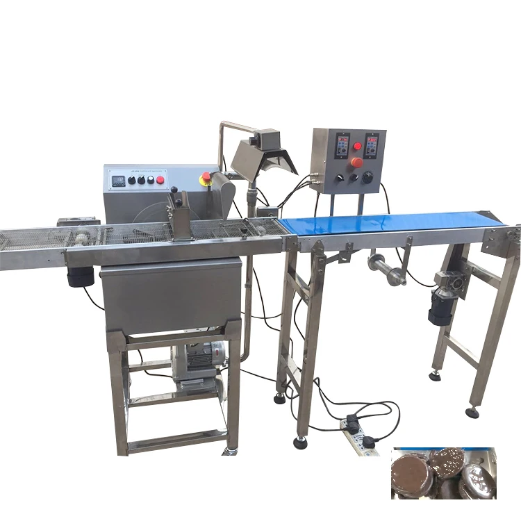Industrial Macadamia Nut Dry Fruit Chocolate Spray Coating Machine Automatic