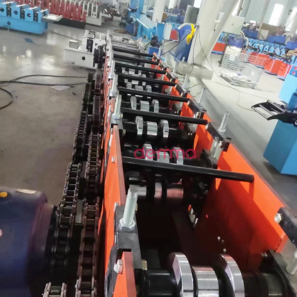 Full Automatic Highway Guardrail Bending Roll Forming Machine Metal Bending Machine For Highway Guardrail
