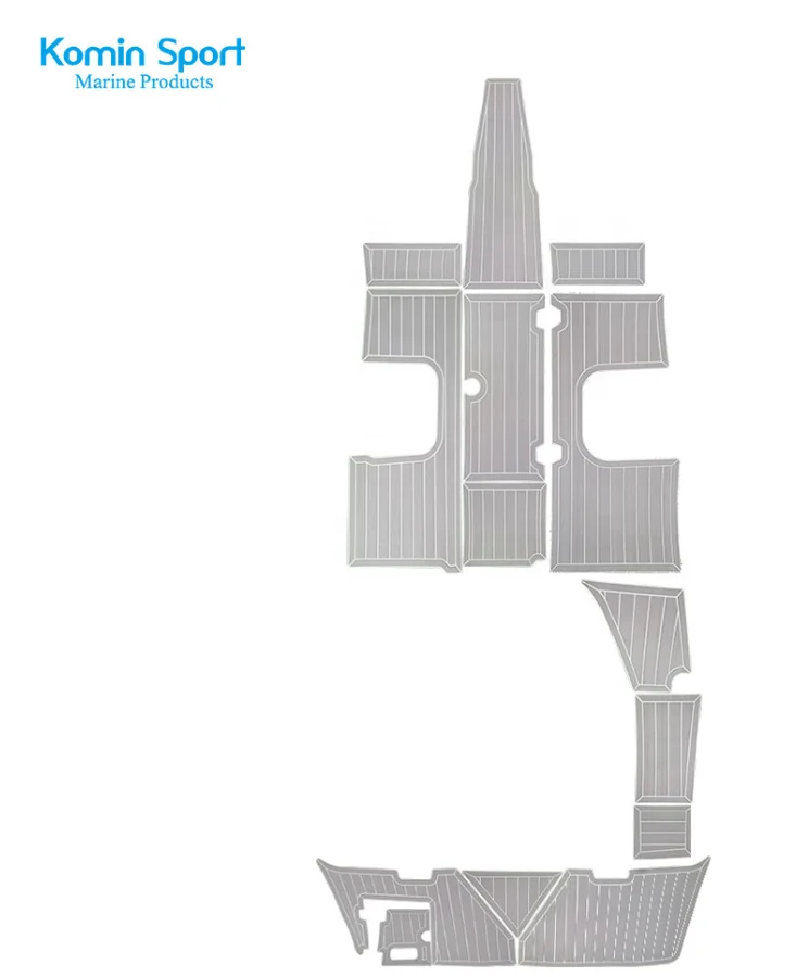 Komin Sport Custom 6mm EVA Faux Teak Boat Flooring Marine Flooring